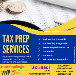 Tax Preparation services in india