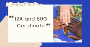 12A And 80G Registration in india